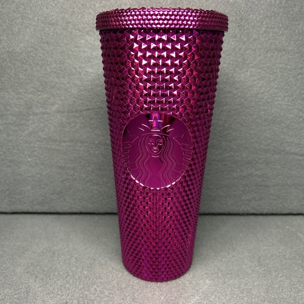 Starbucks 2021 Holiday‎ Sangria Studded Tumbler 24oz Venti Bling